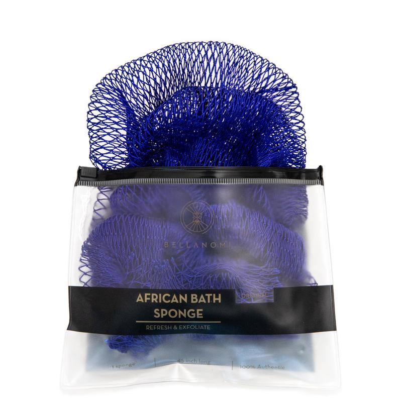 Bellanomi African Exfoliating Net Sponge, Ethically Sourced from Nigeria Bath Sponge Smooth Skin Bath Sponge Shower